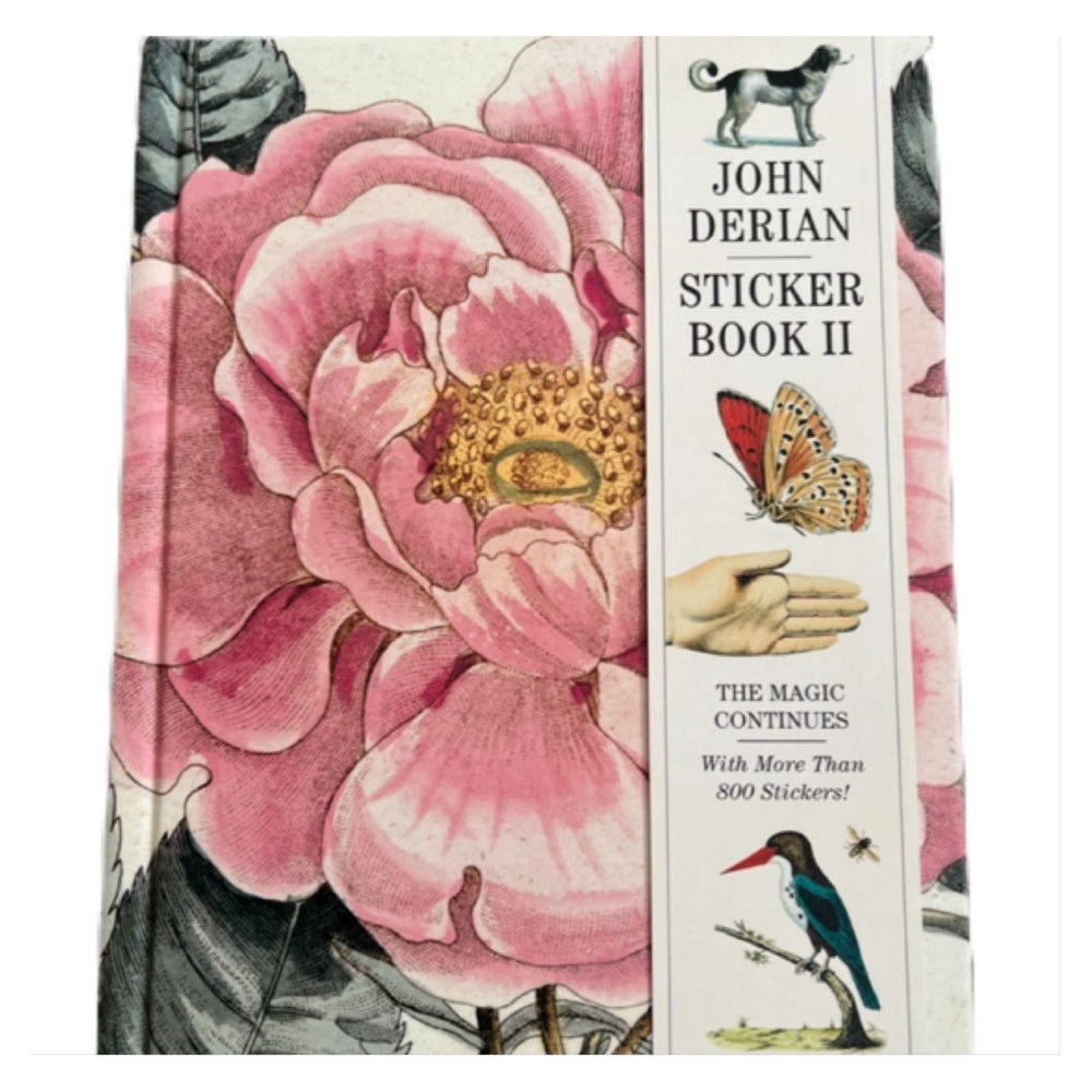 John Derian STICKER BOOK II 2 “The Magic Continues” sticker book! BACK IN STOCK